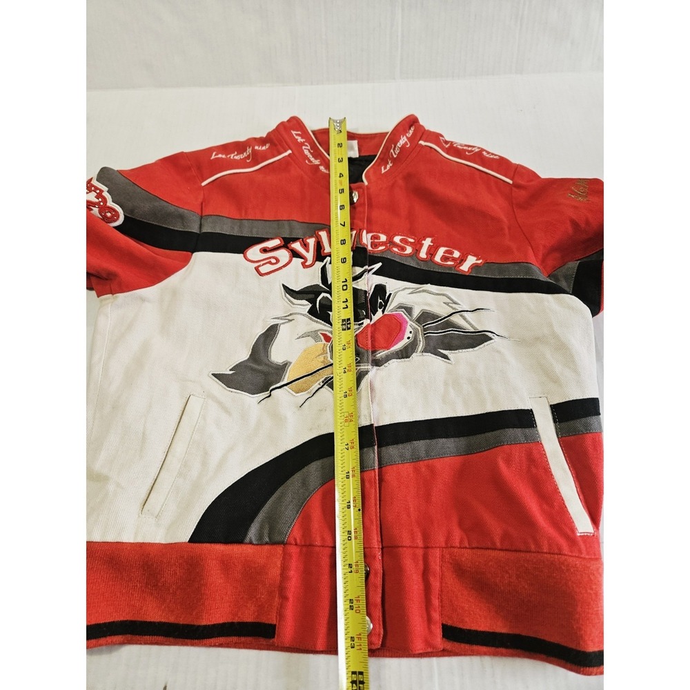 Looney Tunes Lot 29 Premium Wear Sylvester Nascar Youth XL Long Sleeved - Picture 12 of 12